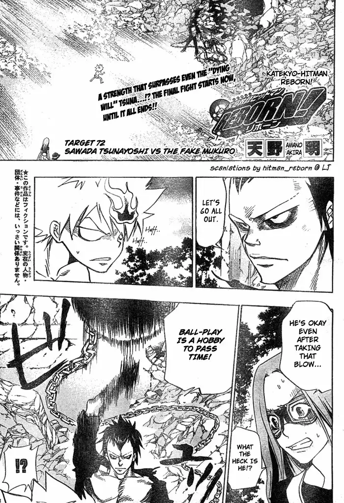 Katekyo Hitman Reborn! Chapter 72 1